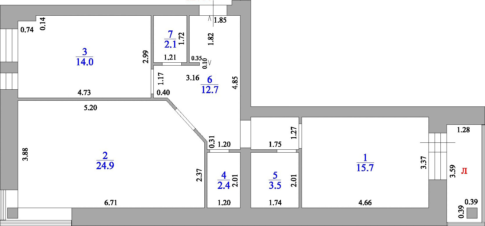 Квартира №44